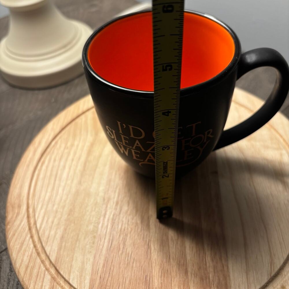 Ron Weasley Harry Potter Coffee Mug Black and Orange - Picture 3 of 4